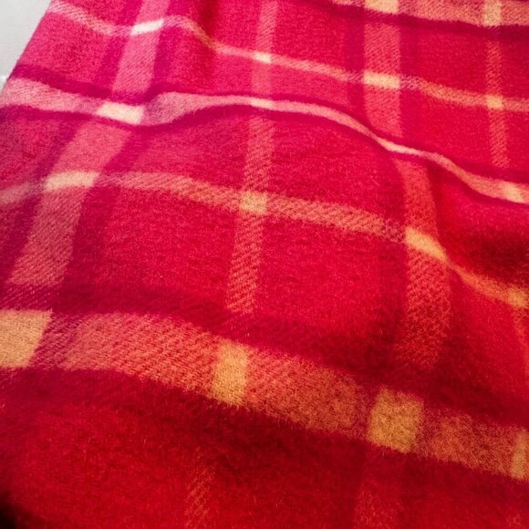 United Colors Benetton Dress Womens Blue Family Italy Wool Windowpane Plaid - Picture 5 of 14